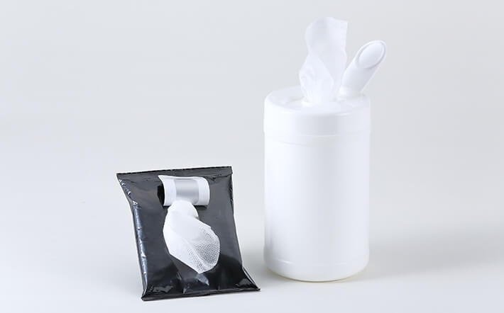 For wet tissues/wet wipes