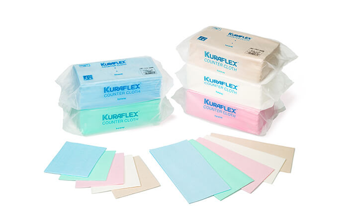 Finished Product KURAFLEX™ COUNTER CLOTH｜KurarayKuraflex Co., Ltd.